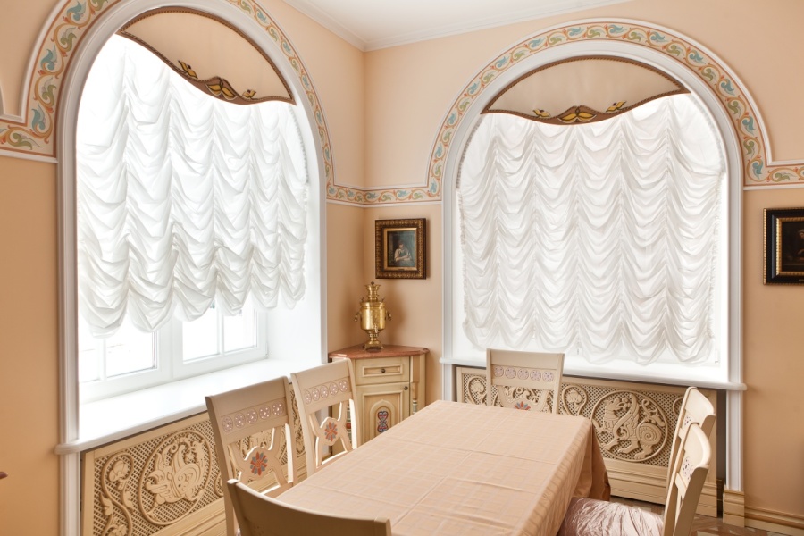 Пошив Французской шторы - изображение 1 - заказать онлайн в салоне штор Benone в Куровском