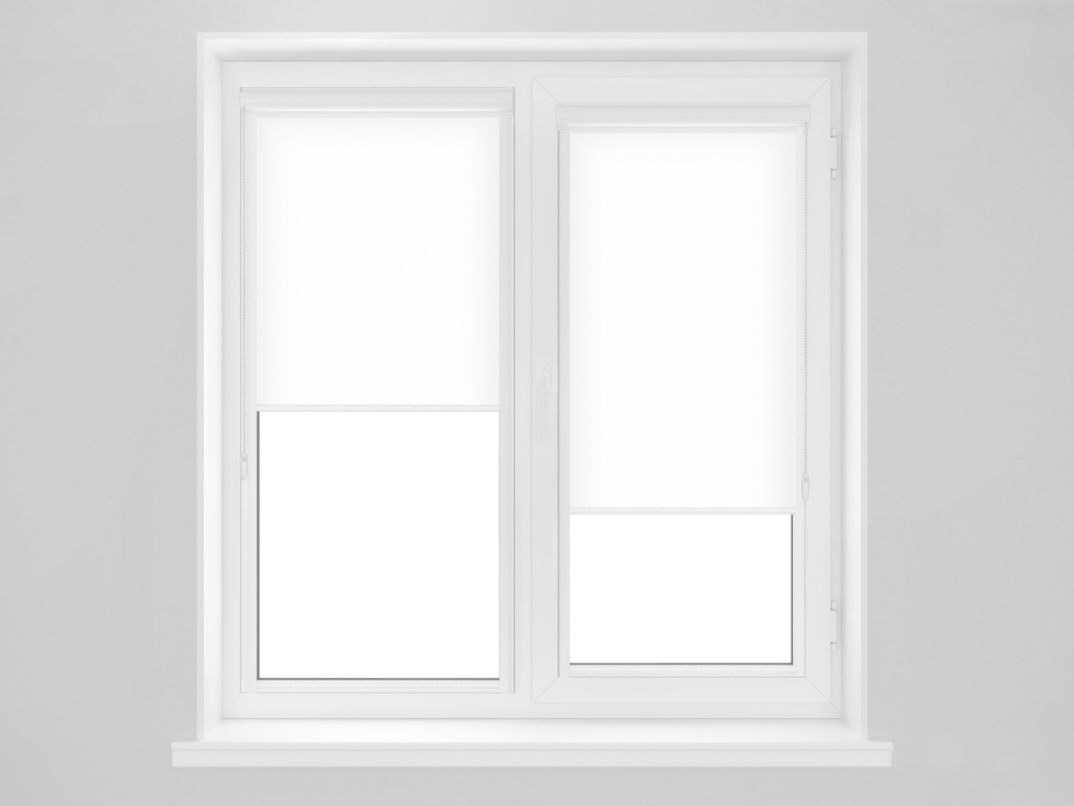 Рулонная штора 7074 на створку окна в коробе с направляющими - изображение 1 - заказать онлайн в салоне штор Benone в Куровском